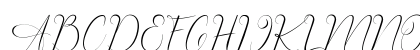 Chester Chesire Script Regular Uppercase Preview