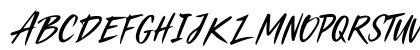 Crushed Strike Regular Uppercase Preview