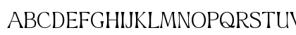 Millesa Regular Uppercase Preview