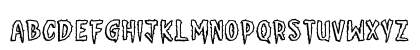 Pumpkin Stare One Regular Uppercase Preview