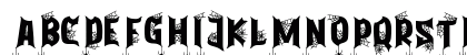 Purgatorie Spider Regular Uppercase Preview