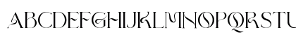 Varesha Regular Uppercase Preview