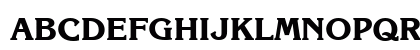 Kingston-Xbold Regular Uppercase Preview