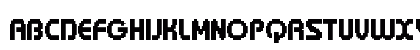 Bauhaus Olga 1933 Black Uppercase Preview