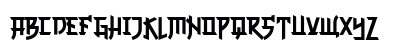 Chinese Karaoke Regular Uppercase Preview