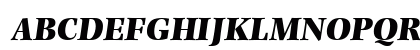 Photina MT Ultra Bold Italic Preview