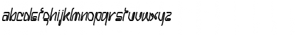 Hanger-Condensed Bold Italic Font
