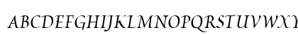 Poetica ChanceryII Italic Preview