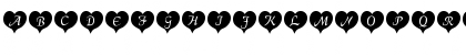 HeartBlack Becker Normal Font