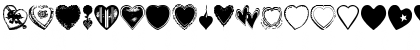 Hearts Galore Regular Font