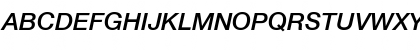 Helvetica 65 Medium Italic Font