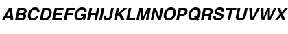 Helvetica BoldOblique Font
