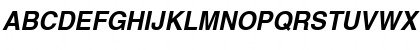 Helvetica Bold Oblique Font