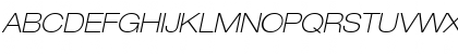 Helvetica Neue LT Com 33 Thin Extended Oblique Font