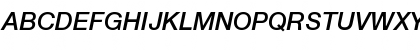 Helvetica Neue LT Com 66 Medium Italic Font