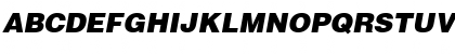 Helvetica-Black BlackItalic Font
