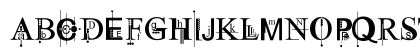 Kingthings Pique'n'meex Regular Uppercase Preview