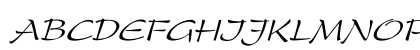 Present Italic Italic Uppercase Preview