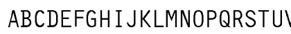 Presentor-Normal Regular Uppercase Preview