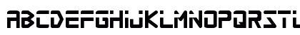 Procyon Regular Uppercase Preview