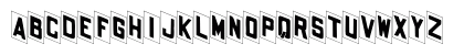 Q-Kardz Bold Regular Uppercase Preview