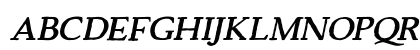 Backzone DEMO Bold Italic Preview