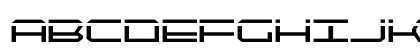 QuickTech Regular Uppercase Preview