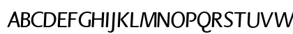 QTFloraline Regular Uppercase Preview