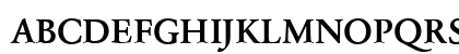 QTGaromand Bold Uppercase Preview
