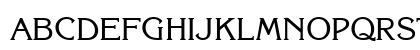 QTKorrin Regular Uppercase Preview