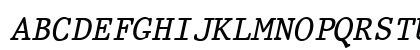 QTPristine Italic Uppercase Preview