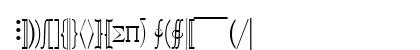 QuantaPiFiveSSK Regular Uppercase Preview