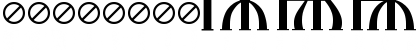 Irmologion Circumflex Normal Font