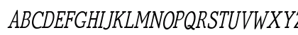 QuickType Condensed Italic Preview