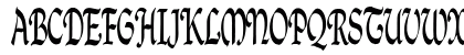 QuillPerpendicularCondensed normal Uppercase Preview