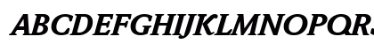 Quintessence Black SSi Black Italic Uppercase Preview