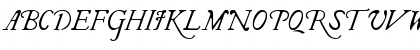 Italic ClassicScript Regular Regular Font