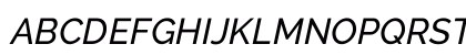 Raleway Medium Italic Preview
