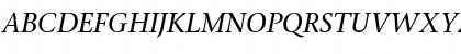 ITCStoneSerif RomanItalic Font