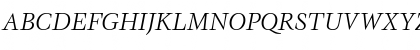 ITCVeljovic-Book BookItalic Font