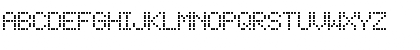 Square Dot-Matrix Regular Font