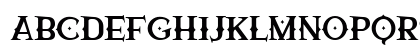 Kingvoon Regular Uppercase Preview