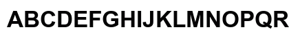 H-Arial Bold Preview