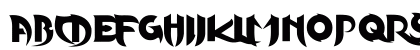KInifed Regular Uppercase Preview