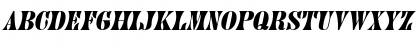 June Wide Italic Font