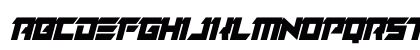Robot Rangers Italic Preview