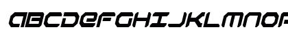 Robotaur Condensed Italic Condensed Italic Preview