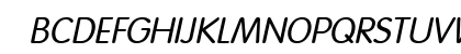 Balloon Oblique Uppercase Preview