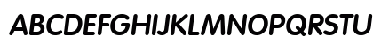 RolandBecker Bold Italic Uppercase Preview