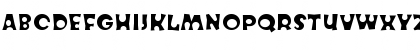 ROMAN19 COND HU Normal Uppercase Preview